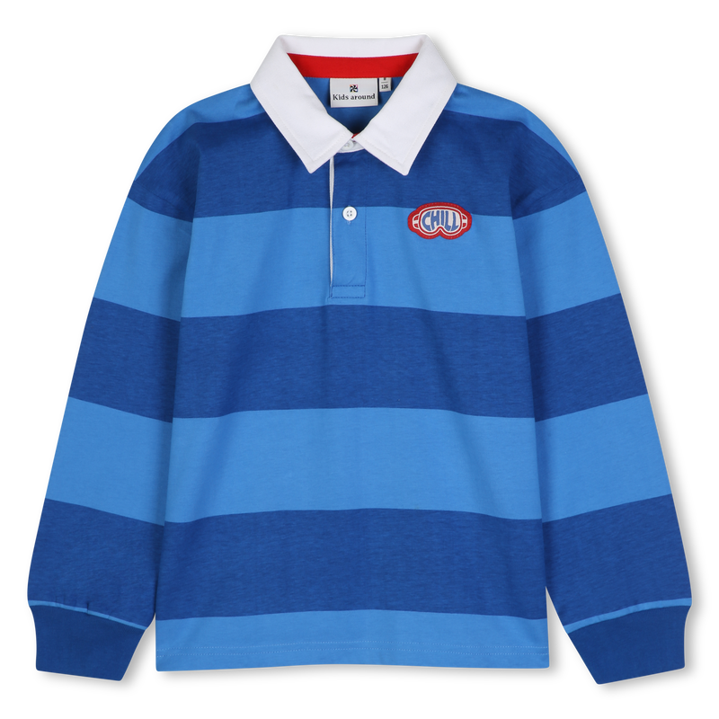 Polo de mangas longas KIDS AROUND 
                        BOY
