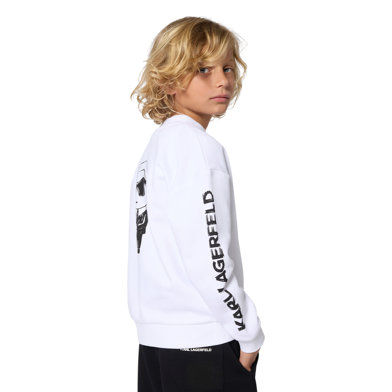 MOLETOM ESTAMPADO KARL LAGERFELD KIDS 
                        BOY