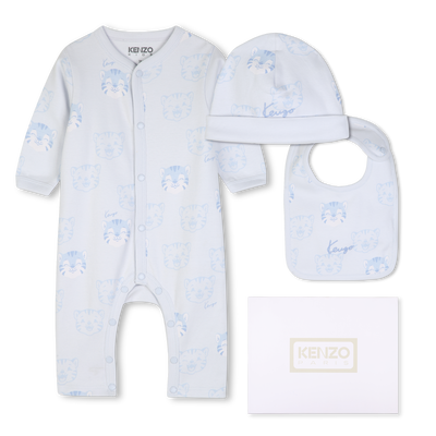 Conjunto de pijama, touca e babador KENZO KIDS MENINO
