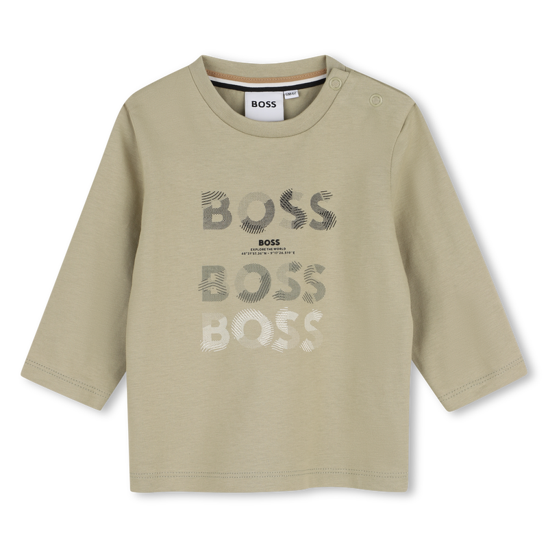 Camiseta de manga longa BOSS 
                        BOY