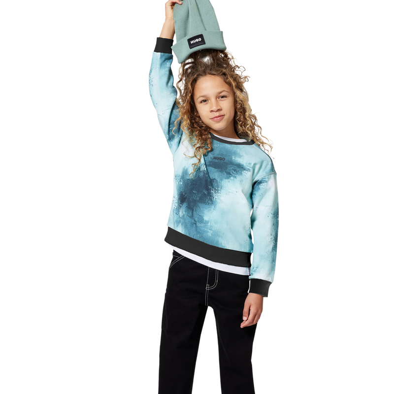 Gorro de camada dupla HUGO 
                        UNISEX