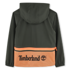 Corta-vento com fecho e capuz TIMBERLAND 
                    BOY