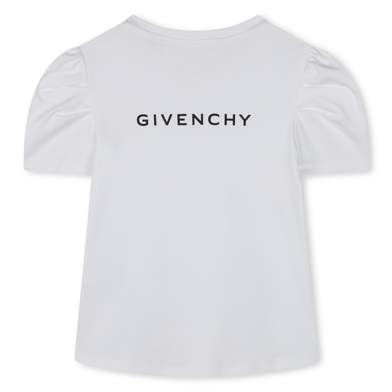 T-shirt mangas curtas algodão GIVENCHY 
                    GIRL
