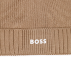 Chap&eacute;u de malha com logotipo BOSS 
                    BOY