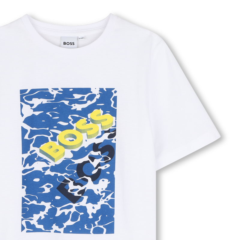 T-SHIRT DE MANGA CURTA BOSS 
                        BOY