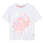 Camiseta de mangas curtas HUGO 
                    MENINA