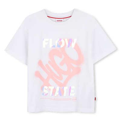 Camiseta de mangas curtas HUGO MENINA