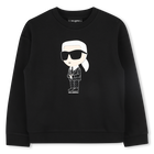 Sweatshirt com estampa KARL LAGERFELD KIDS 
                    BOY