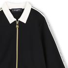 Cardigan com gola KARL LAGERFELD KIDS 
                    GIRL