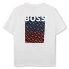 T-SHIRT MANGAS CURTAS BOSS 
                    MENINO