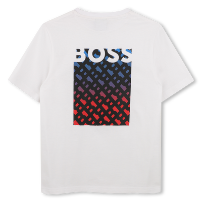 T-SHIRT MANGAS CURTAS BOSS MENINO
