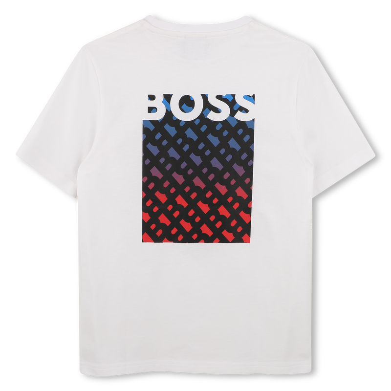 T-SHIRT MANGAS CURTAS BOSS 
                        MENINO
