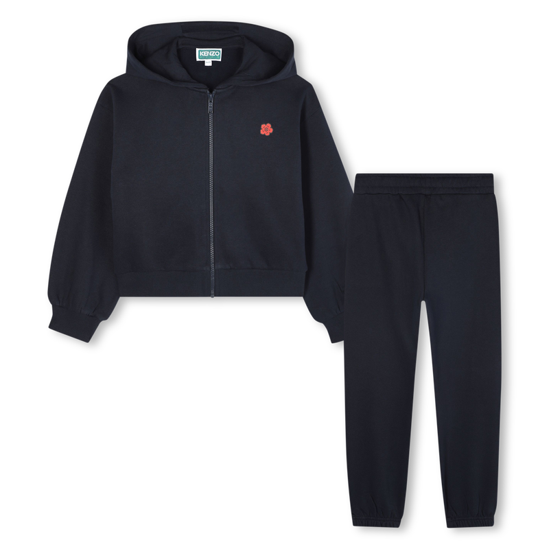 Conjunto de cardigã e calças de lã KENZO KIDS 
                    GIRL