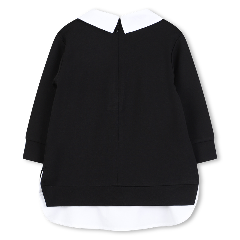 Vestido de manga comprida KARL LAGERFELD KIDS 
                    GIRL