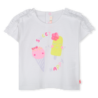 T-shirt de manga curta BILLIEBLUSH 
                    MENINA