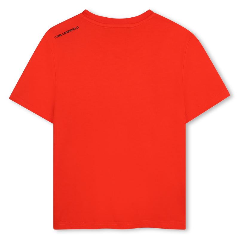 T-shirt de manga curta KARL LAGERFELD KIDS 
                    BOY