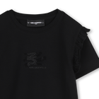 Camiseta de mangas curtas KARL LAGERFELD KIDS 
                    GIRL