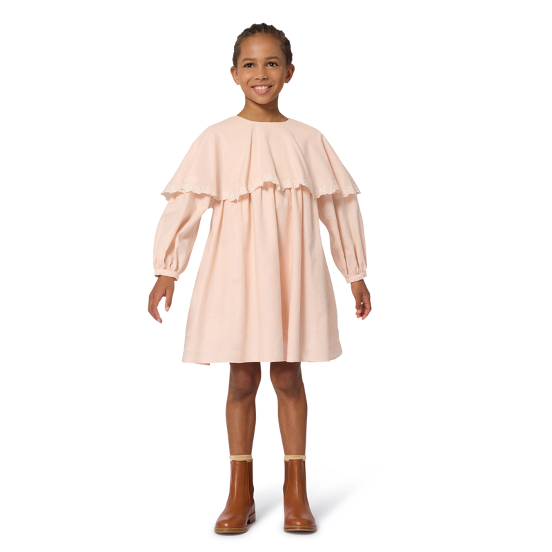 Vestido com bordado de flores CHLOE 
                    GIRL