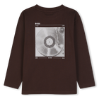 Camiseta de manga longa BOSS 
                    BOY