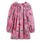Vestido de cetim de algod&atilde;o MARC JACOBS 
                    GIRL