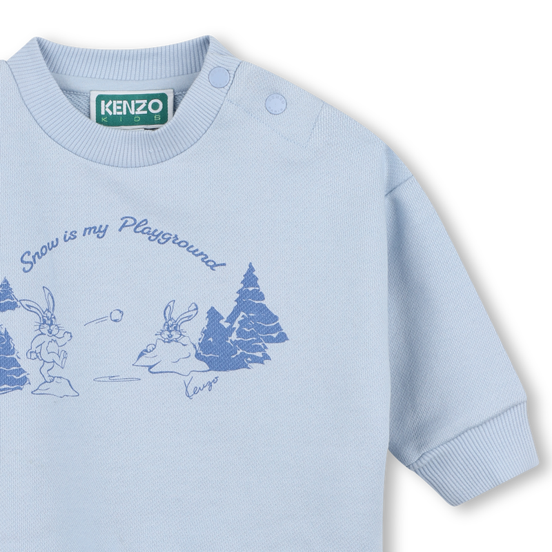 Conjunto de cardig&atilde; e cal&ccedil;as KENZO KIDS 
                        BOY