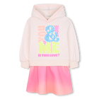 Vestido bimaterial BILLIEBLUSH 
                    GIRL