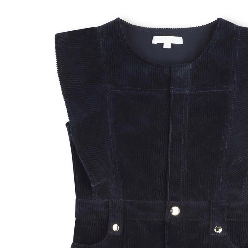 Vestido de bombazina CHLOE 
                    GIRL
