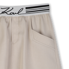 Saia de cintura el&aacute;stica KARL LAGERFELD KIDS 
                    GIRL