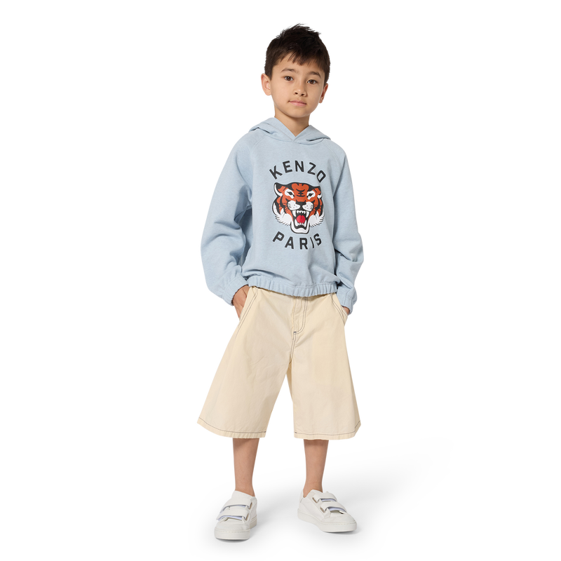CAL&Ccedil;&Otilde;ES POPLIN BERMUDA KENZO KIDS 
                        BOY