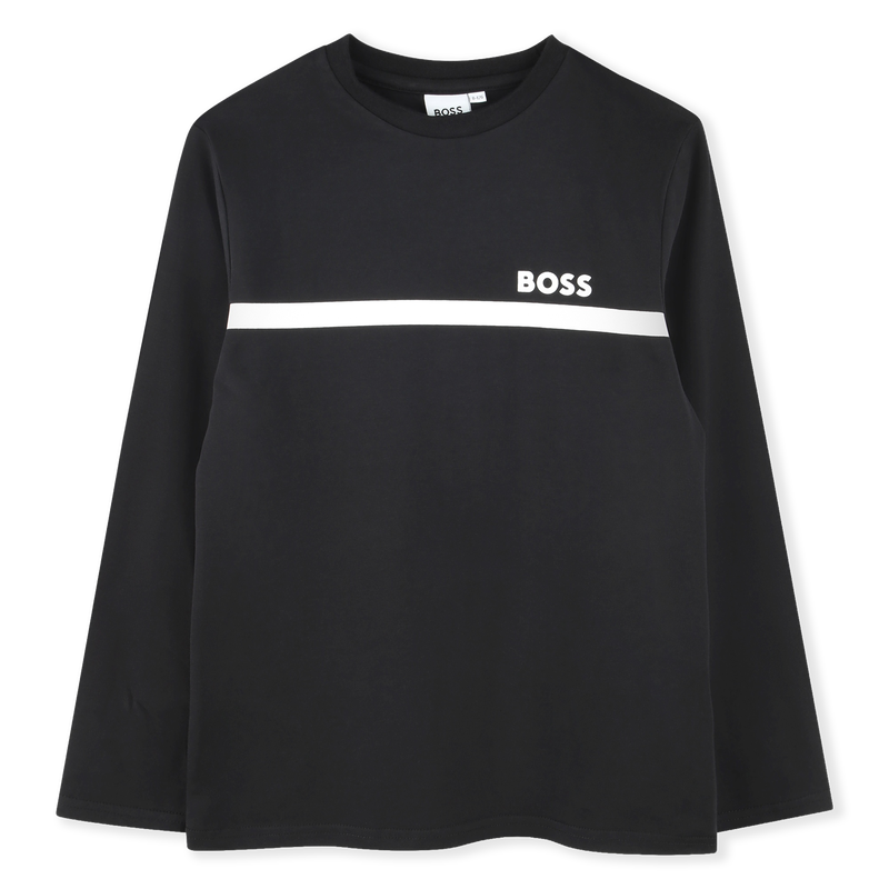 T-SHIRT DE MANGA COMPRIDA BOSS 
                        BOY