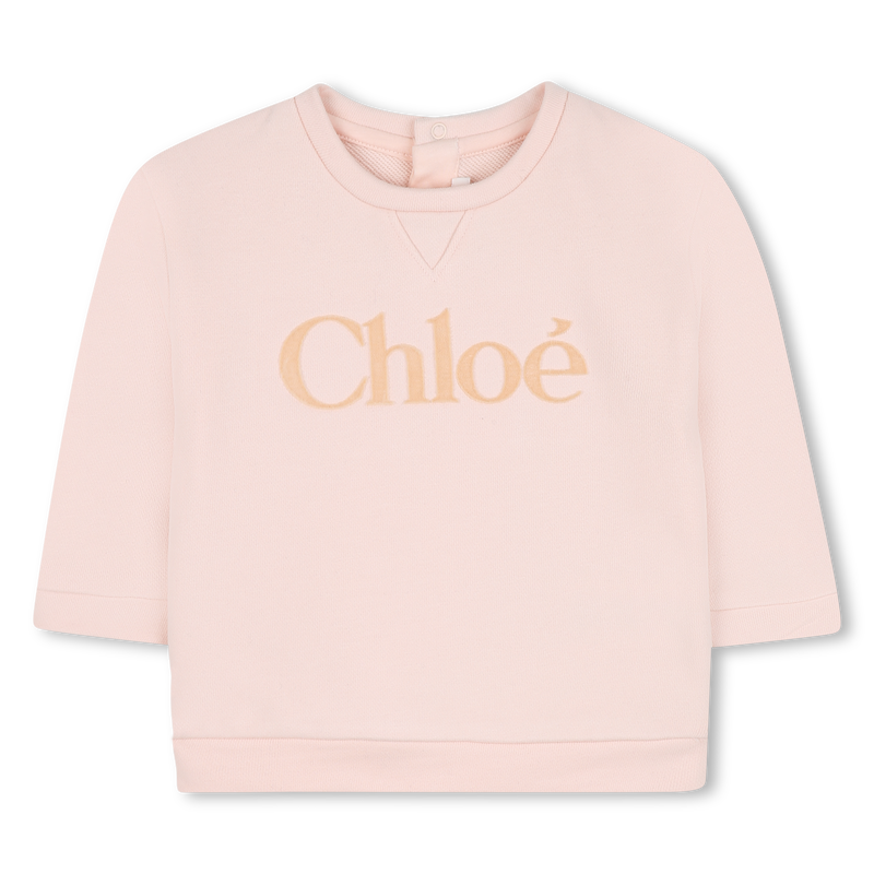 Moletom com gola redonda CHLOE 
                    GIRL