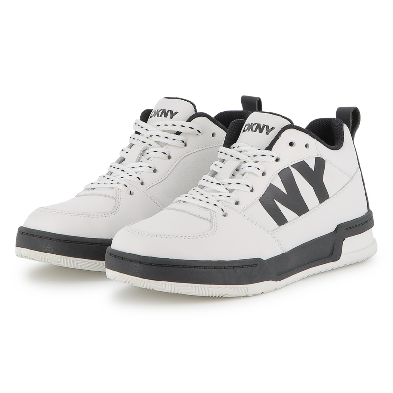 Tênis de cano alto DKNY 
                    UNISEX