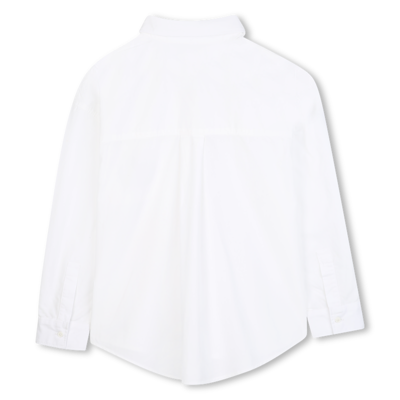 Camisa de popelina de algodão SONIA RYKIEL 
                    GIRL