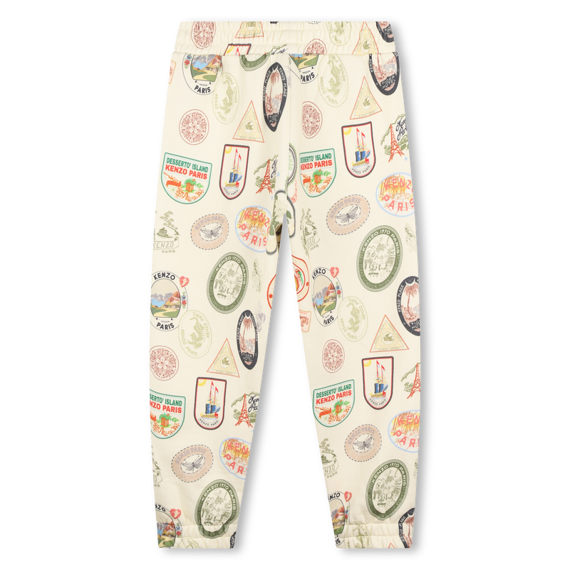 Calças de jogging em moletão KENZO KIDS 
                    GIRL