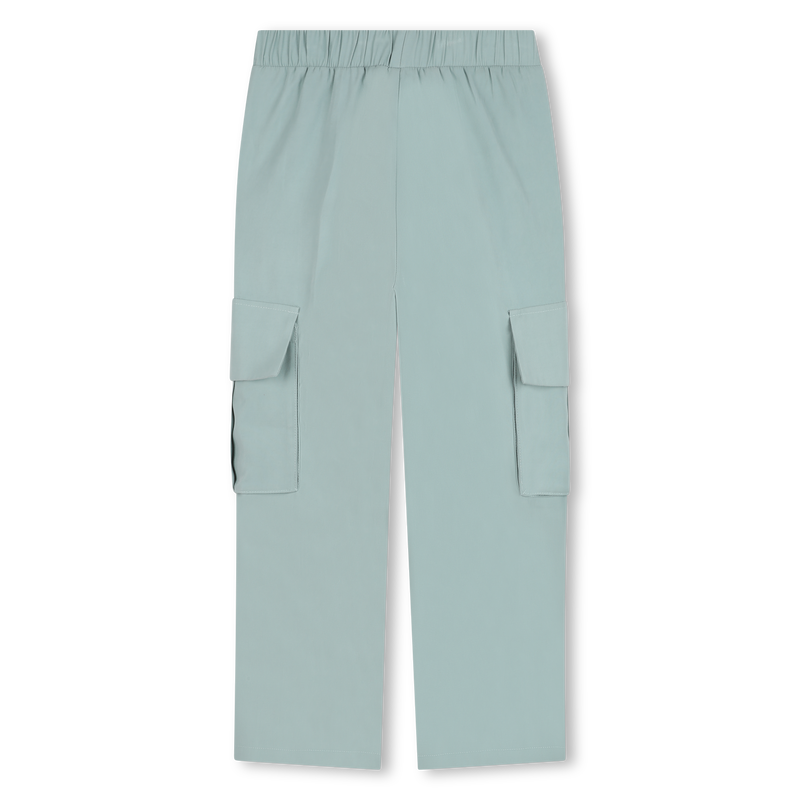 Calças largas fluidas DKNY 
                    GIRL