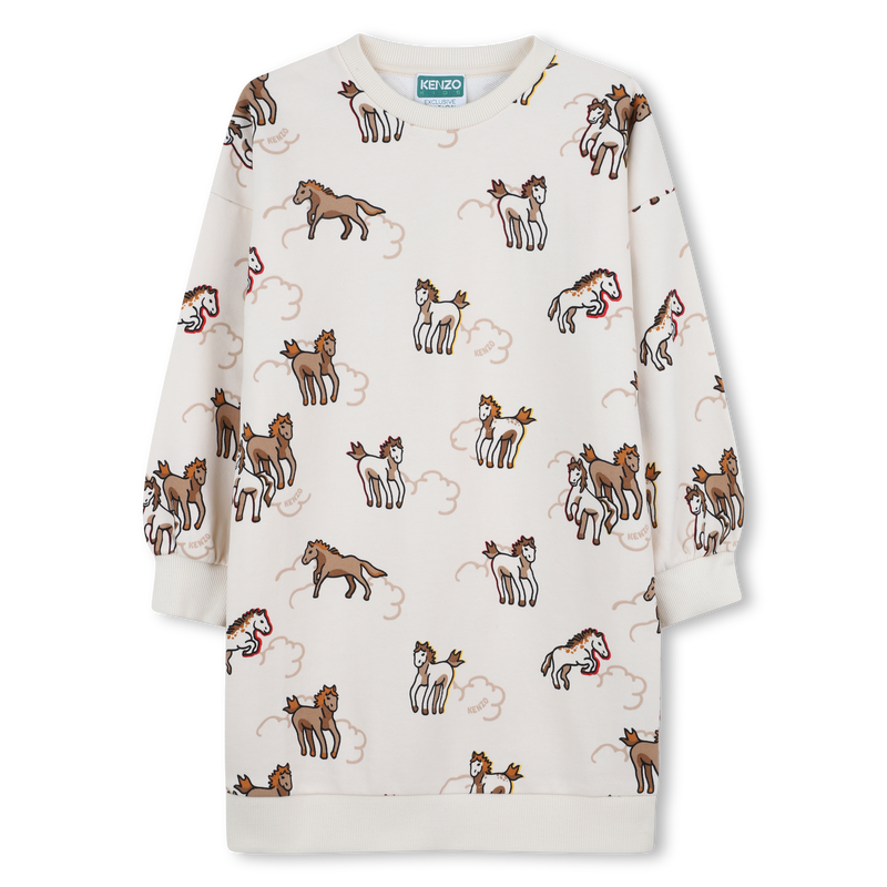 VESTIDO DE L&Atilde; KENZO KIDS 
                        GIRL