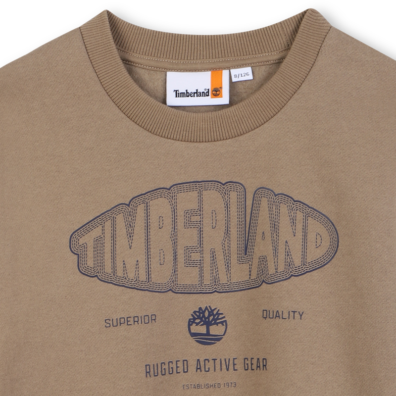 Moletom de lã escovada TIMBERLAND 
                    BOY