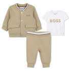 Conjunto de jogging de 3 pe&ccedil;as BOSS 
                    BOY