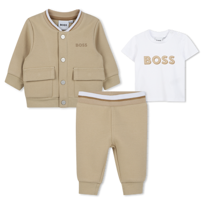 Conjunto de jogging de 3 pe&ccedil;as BOSS BOY