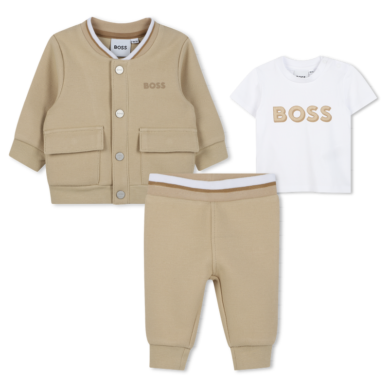Conjunto de jogging de 3 pe&ccedil;as BOSS 
                        BOY