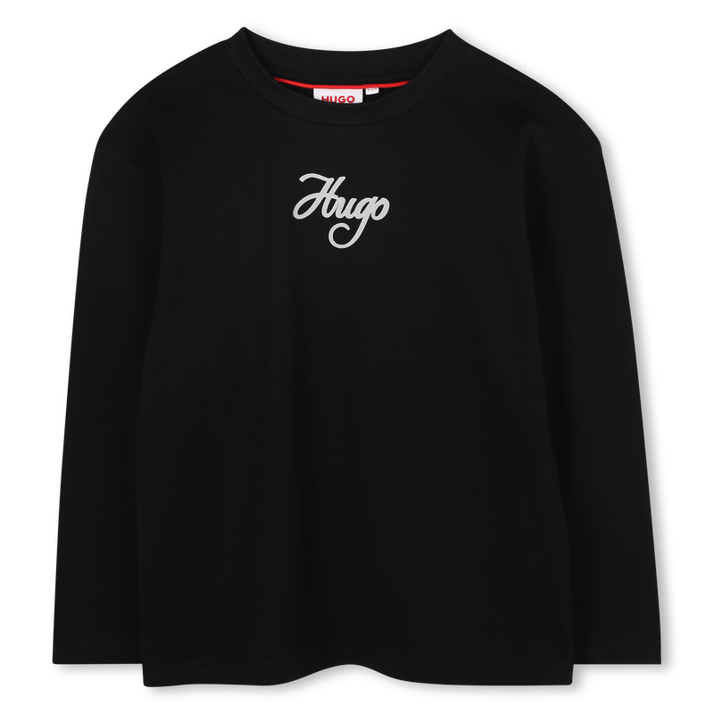 Camiseta de manga comprida HUGO 
                    GIRL