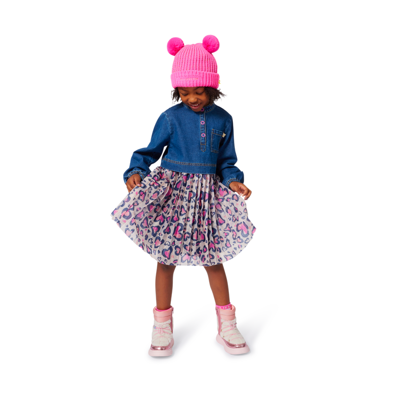 Gorro de pompom duplo BILLIEBLUSH 
                    GIRL