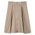 Saia midi com 2 pregas DKNY 
                    GIRL