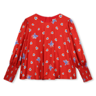 Blusa fluida estampada KENZO KIDS 
                    GIRL