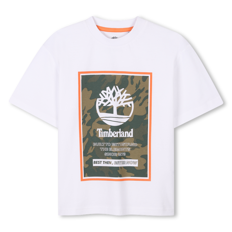 T-shirt larga com estampa TIMBERLAND 
                        BOY