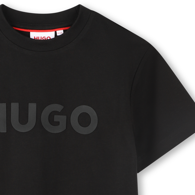 T-shirt de manga curta HUGO 
                        BOY
