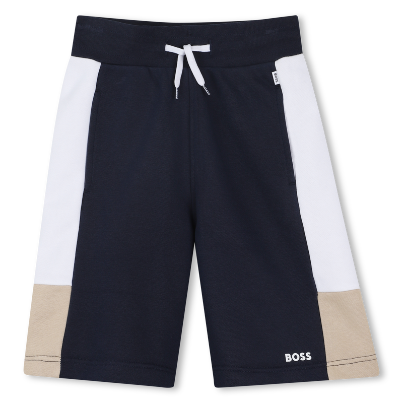 Bermudas de jogging tricolores BOSS 
                        BOY