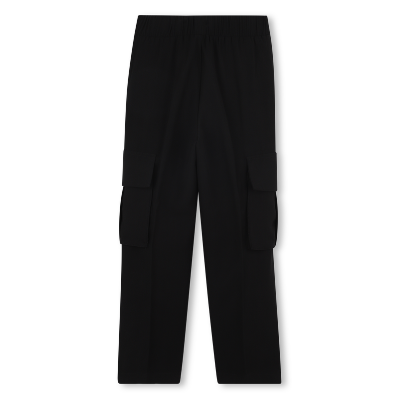 Calças largas fluidas DKNY 
                    GIRL