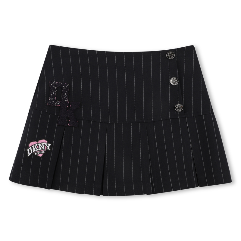Saia plissada DKNY 
                        MENINA