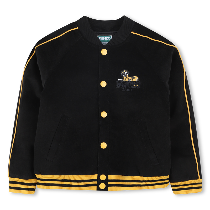 Jaqueta bomber de veludo KENZO KIDS 
                    UNISEX